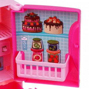 ИГРОЛЕНД Игрушка-симулятор "Бытовая техника", свет, звук, ABS, 14x16x8 см 2хАА, 4 дизайна