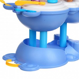 ИГРОЛЕНД Набор игровой, кухня в чемоданчике, PP, 9,6х7,5х13 см 2 диз.