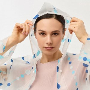 INBLOOM Дождевик 105х62см, 110мкм,  EVA