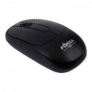 FORZA Компьютерная мышь беспроводная Usual 2.4GHz, 1200 DPI, 2.4GHz, 1xAAA, чёрная