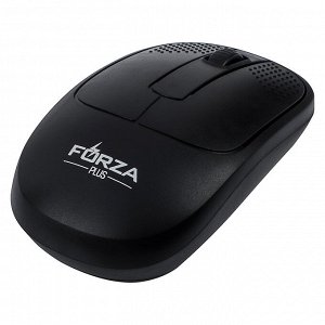 FORZA Компьютерная мышь беспроводная Usual 2.4GHz, 1200 DPI, 2.4GHz, 1xAAA, чёрная