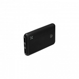 BY Аккумулятор мобильный, 5000 мАч, 2xUSB-A, 1xUSB-C, 1xMicro-USB, 10W, 2A, пластик, черный