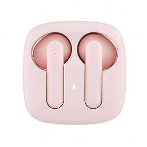 BY Наушники беспроводные TWS AirBuds, вкладыши, 25/200 мАч, BT5.3, розовый
