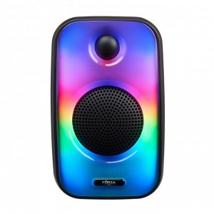 FORZA Колонка беспроводная VibeBox, 8 Вт, 2000мАч, USB, EQ, SD карта, черный