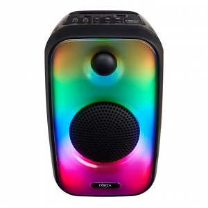 FORZA Колонка беспроводная VibeBox, 8 Вт, 2000мАч, USB, EQ, SD карта, черный