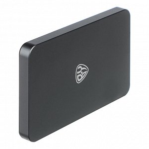 BY Аккумулятор мобильный, 5000 мАч, с беспр.зарядкой, MAG, 1xUSB-C, 20W, 3A, металл, серый