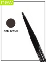 Anjo Professional Triangular Eyebrow Pencil Dark Brown Треугольный карандаш для бровей темно-коричне