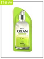 Anjo Professional Крем для лица с экстрактом муцина улитки Cream Nutrition Snail Pouch, 27 гр