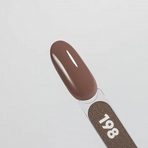 Гель-лак Axios Gel №198 (молочно-коричневый)  NEW