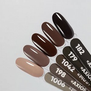 Гель-лак Axios Gel №198 (молочно-коричневый)  NEW