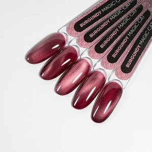 Гель-лак Magic Cat Burgundy (вишнево-пепельный)   NEW