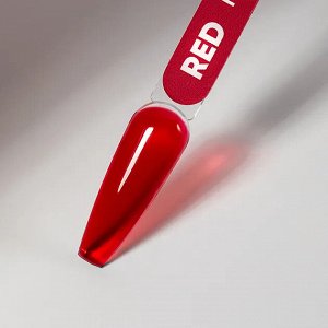 Гель-лак Glass Red  (красный)