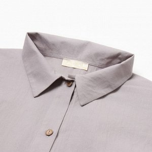 Комплект женский (рубашка, шорты) KAFTAN размер, серый