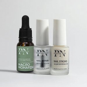 Набор уход Nail Renew Set (Nail Strong 8мл, Nail Repair 8мл, Масло Монарды 15мл)