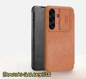 Чехол книжка Nillkin Qin Leather Pro Case для Samsung Galaxy S25