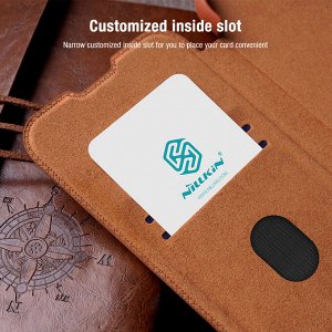 Чехол книжка Nillkin Qin Leather Pro Case для Samsung Galaxy S25