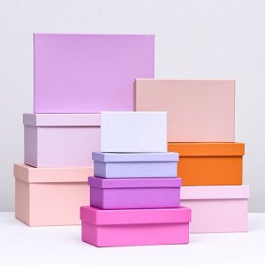 Набор коробок 10 в 1 «Палитра мечты», 32.5x20x12.5 - 12x7x4 см