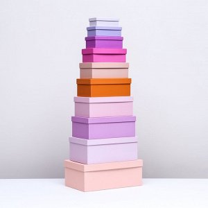 Набор коробок 10 в 1 «Палитра мечты», 32.5x20x12.5 - 12x7x4 см