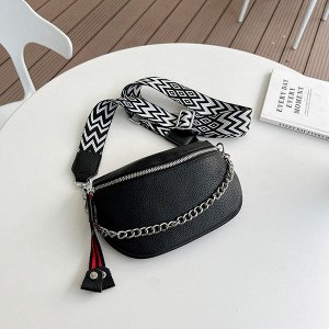 Сумка натуральная кожа черный