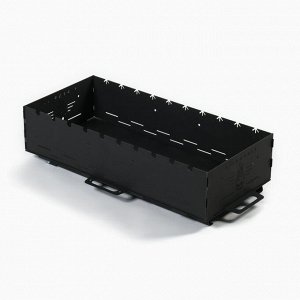 Мангал с ножками FIREGRILL, 74.7x37.5x72.3 см, 2 мм, длина жаровни 65 см