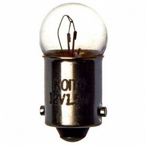 Лампа Koito T2W (BA9s, G10), 12В, 1.5Вт, арт. 1255 (стоимость за упаковку 10 шт)