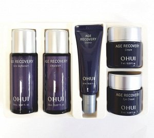 O HUI Age Recovery Антивозрастной набор с коллагеном(20мл.*20мл.*7мл.*5мл.*10мл.)