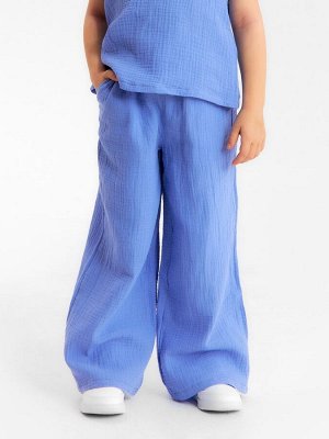 Брюки из муслина для девочки KAFTAN.