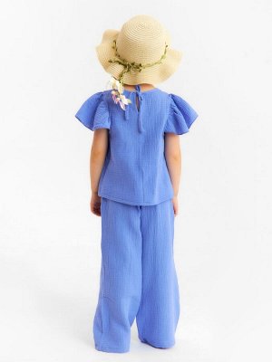 Брюки из муслина для девочки KAFTAN.