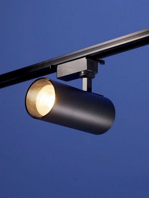Трековый светильник Luazon lighting, TSL-013, 30 Вт, 2100 Лм, 2800K, чёрный, свечение тёплое белое