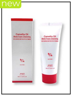 Anjo Professional Пенка для умывания увлажняющая с маслом камелии Foam Cleansing Oil Moist Camellia, 100 мл