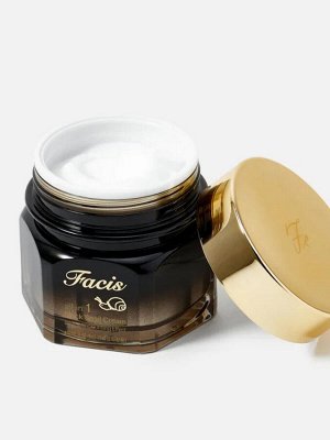 Jigott Восстанавливающий крем-эссенция с муцином черной улитки / Facis All In One Black Snail Cream, 100 мл
