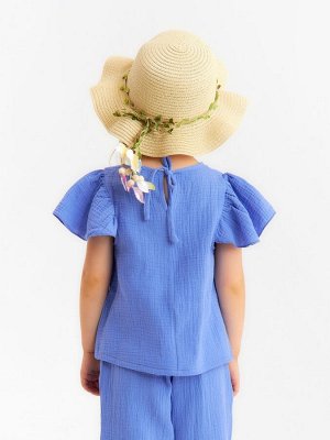 Топ из муслина для девочки KAFTAN.