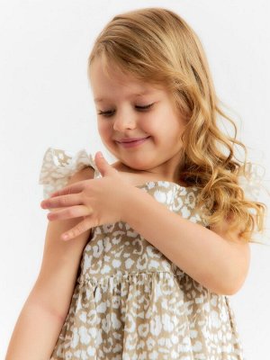 Сарафан из муслина для девочек KAFTAN.