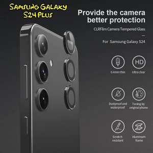 Защитное стекло на камеру для Samsung Galaxy S24+ Plus Nillkin CLRFILM