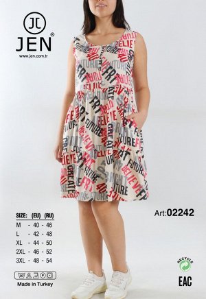 Jen 02242 платье M, L, XL, 3XL