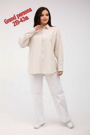 Женская рубашка. Ткань: Хлопок Размер XL-46-48-50 , XXL-52-54-56, XXXL-58-60-62