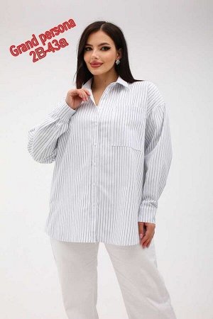 Женская рубашка. Ткань: Хлопок Размер XL-46-48-50 , XXL-52-54-56, XXXL-58-60-62