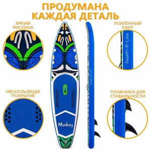 Надувная доска для SUP (САП) серфинга SUPFR02E