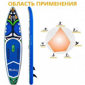 Надувная доска для SUP (САП) серфинга SUPFR02E