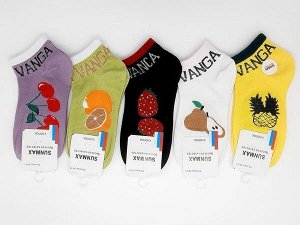 Следки женские Vanga с фруктами