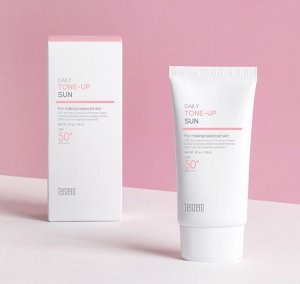 Солнцезащитный крем с тонирующим эффектом - TENZERO DAILY TONE-UP SUN