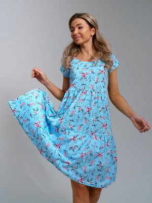 875 Платье "Голубой"