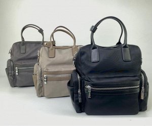 Женская сумка, нейлон, экокожа,  MIRONPAN 36141 Корица