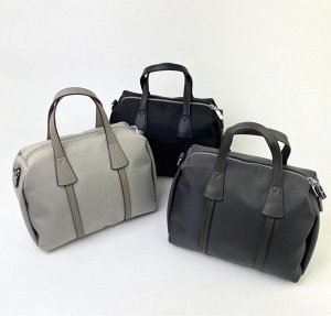 Женская сумка, нейлон, экокожа,  MIRONPAN  83091 Темно-серый