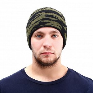 Шапка мужская на флисе, камуфляж