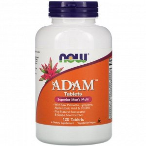 витамины для мужчин ADAM(TM) MALE MULTI 120 TABS