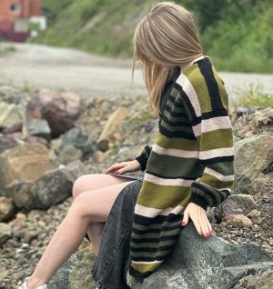 SALE! Кардиган в полоску