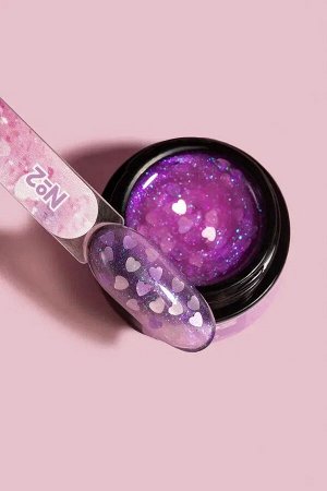 Heartbeat gel №2 гель для дизайна с сердечками