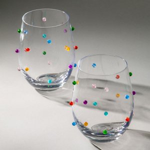 Набор стаканов "COLORS", 2 шт., 520 мл, 1 шт.