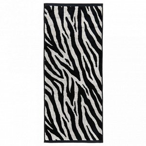 "Missoni-3030" Полотенце махровое 70х140см, плотность 375гр/м2, 100% хлопок, велюр, серый, Bolangde (Китай)